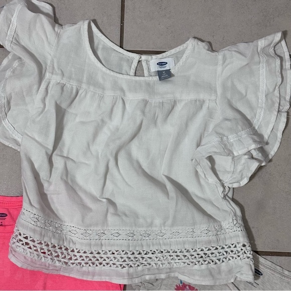 Old Navy Girls Kids Basic T-shirts/Blouses size M(8). - Picture 2 of 7